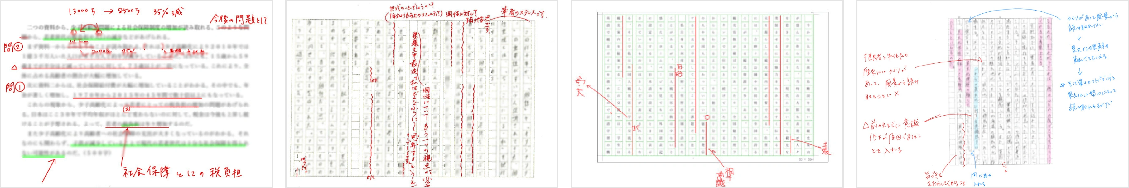 小論文指導サンプルイメージ
