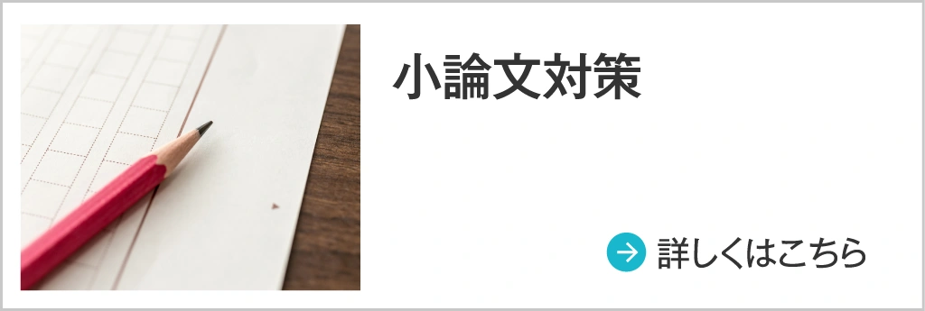 小論文対策
