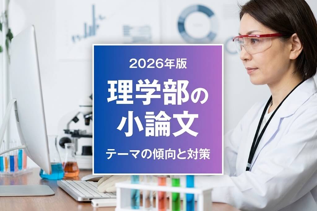 【2026年版】理学部の小論文 テーマの傾向と対策